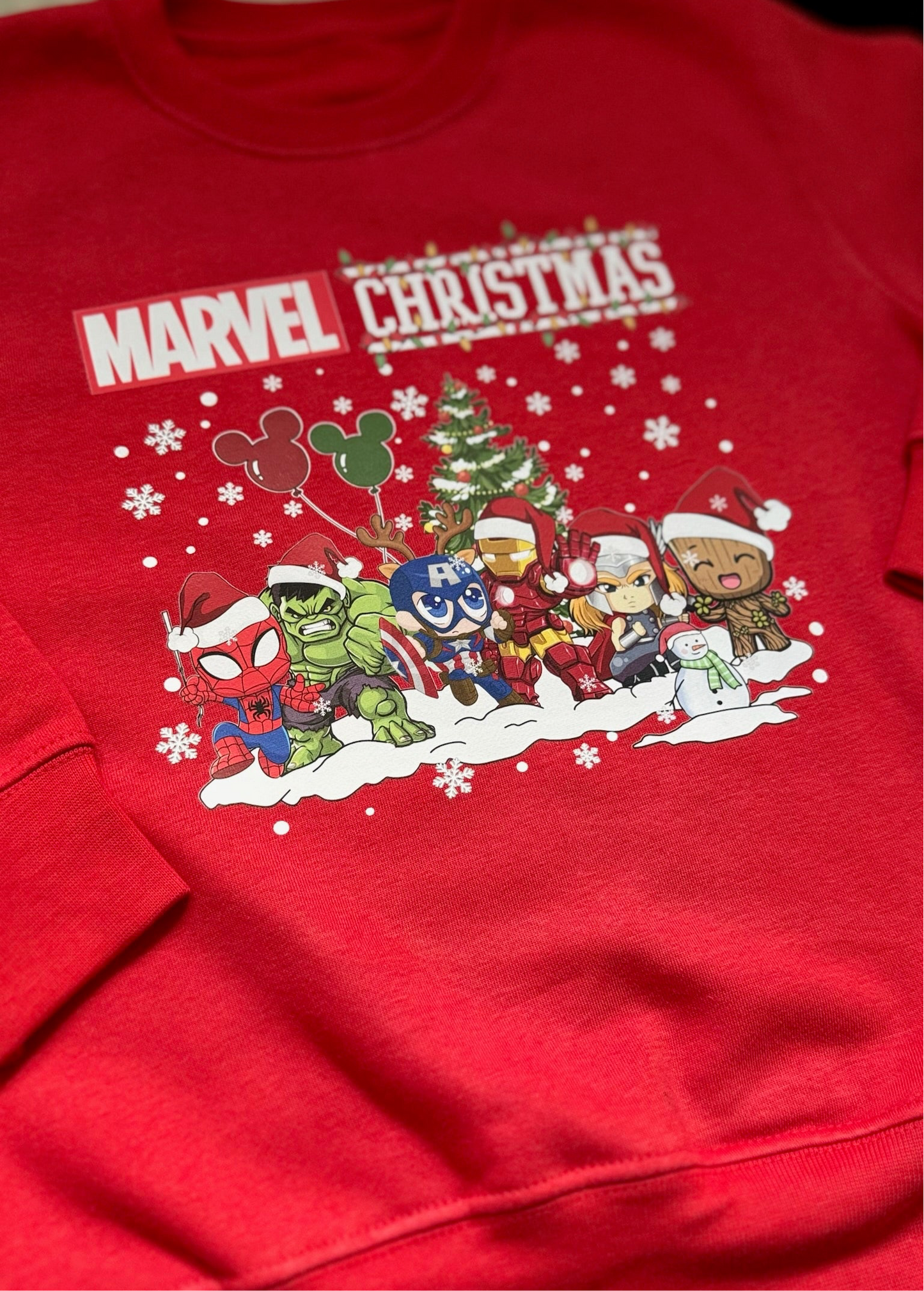 Marvel Christmas Sweatshirt
