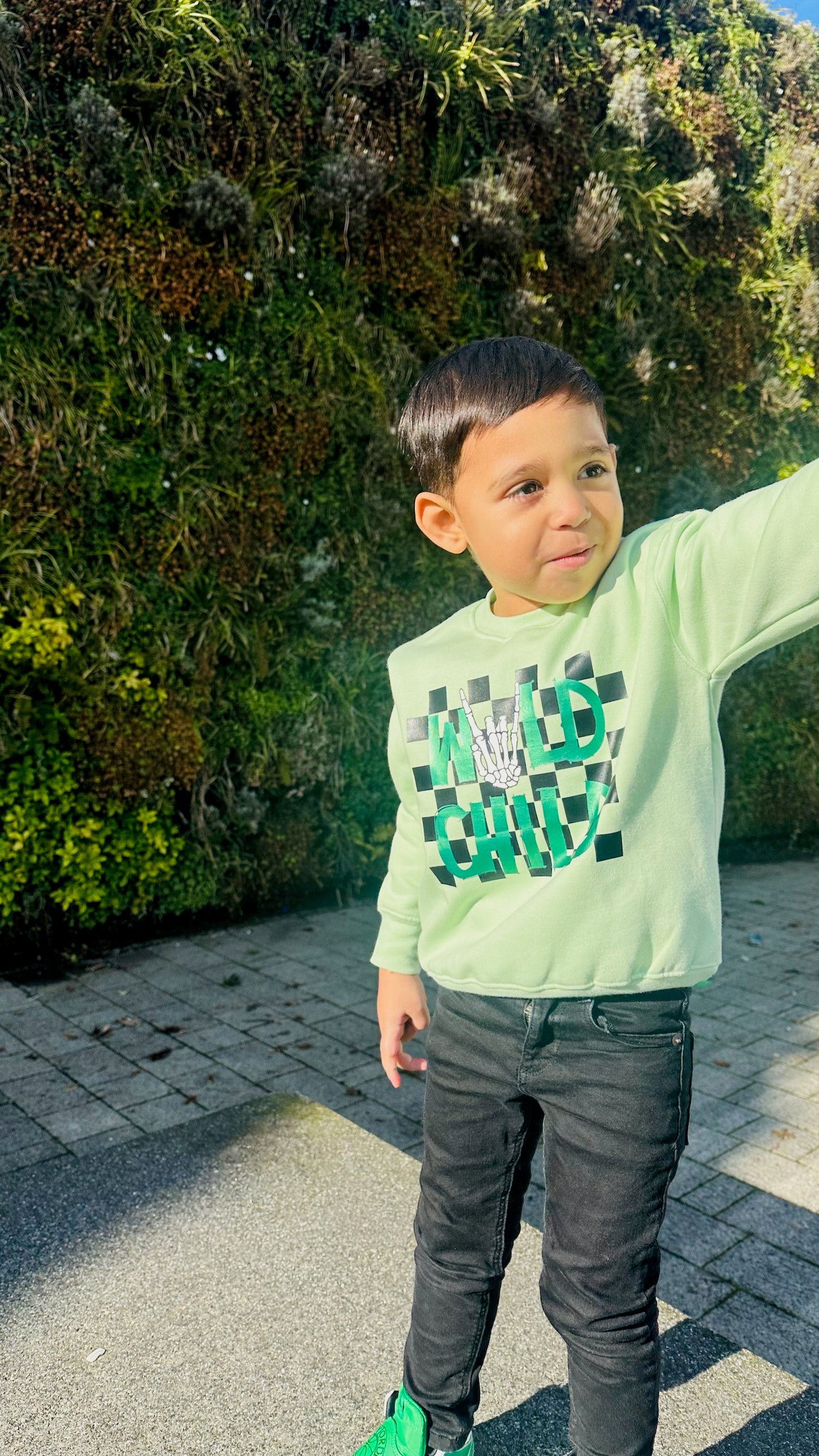 Pastel Green Sweatshirt