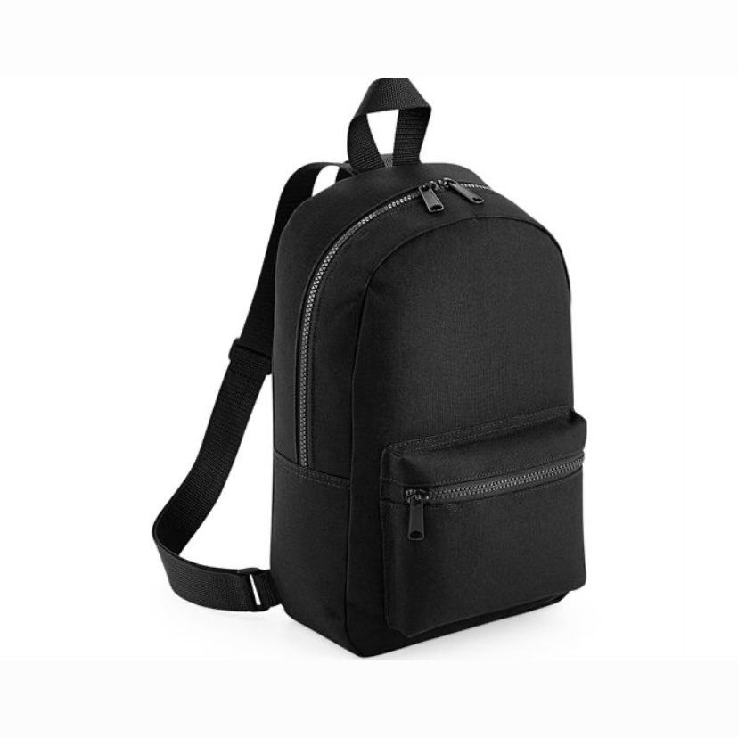 Personalised Black Backpack