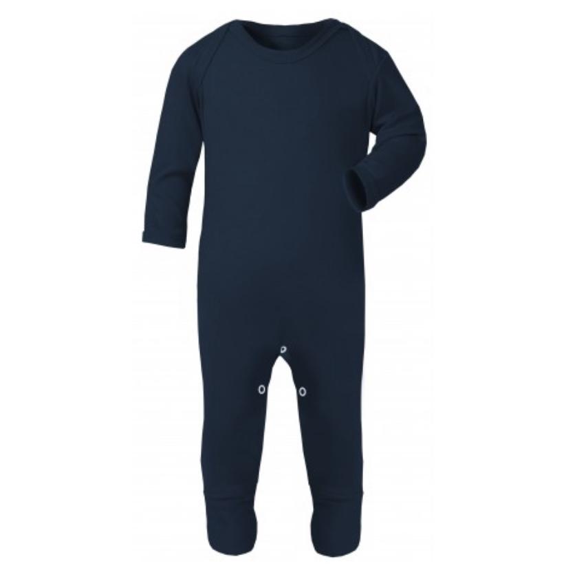 Personalised Grey Babygrow