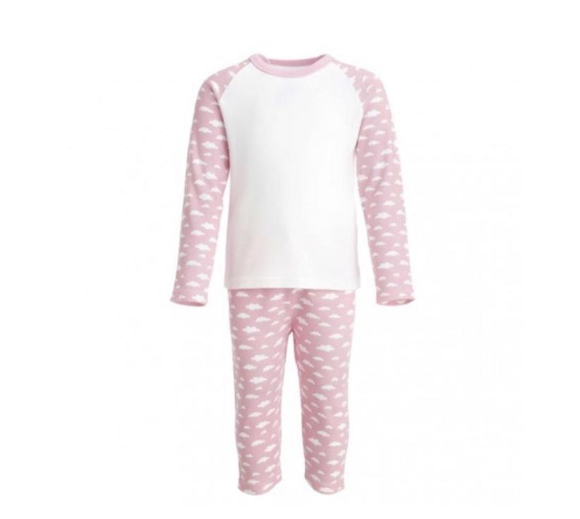 Personalised Blue Clouds Pyjamas