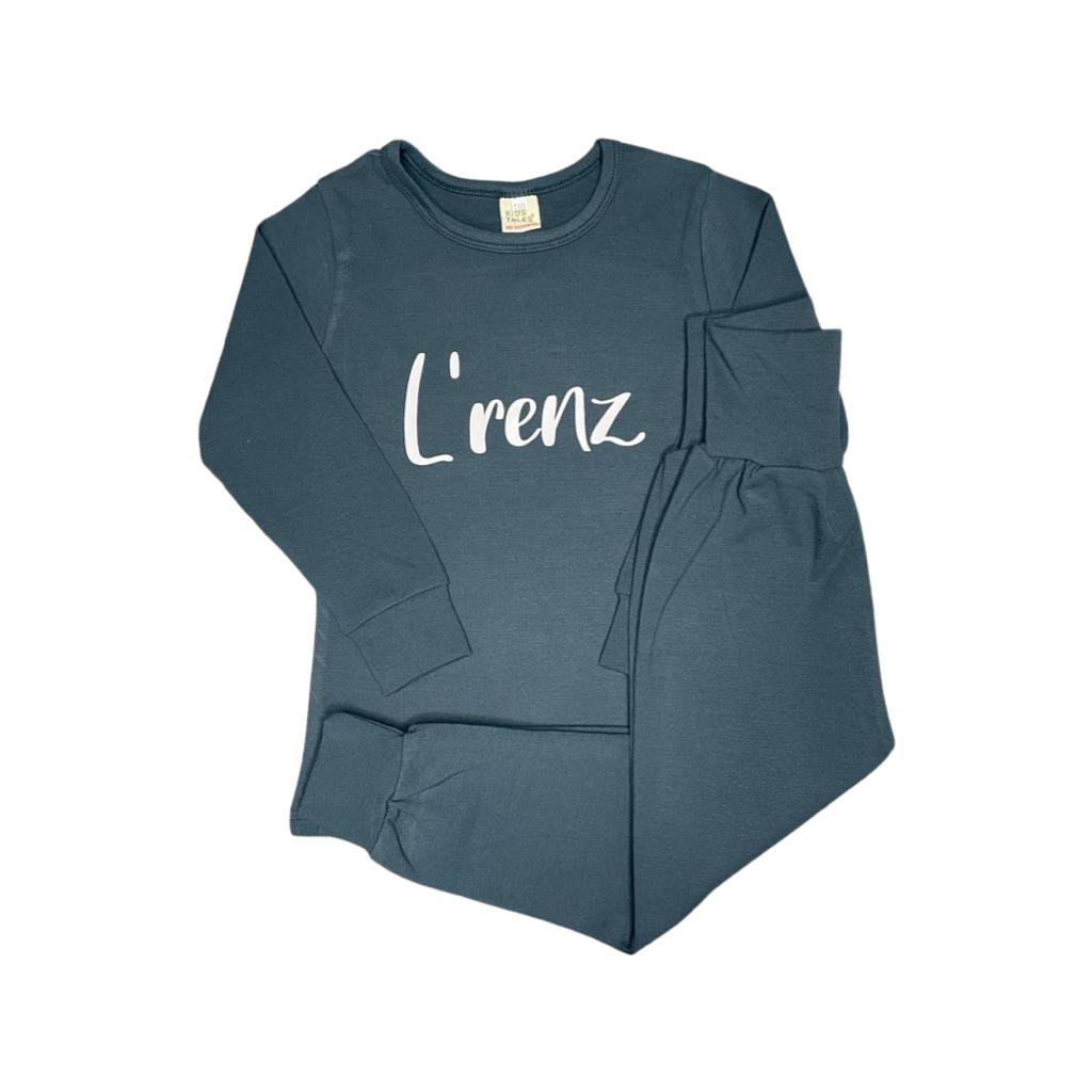 Personalised Khaki Green Lounge Set