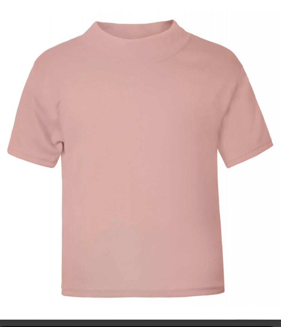 Personalised Dusty Pink T-shirt