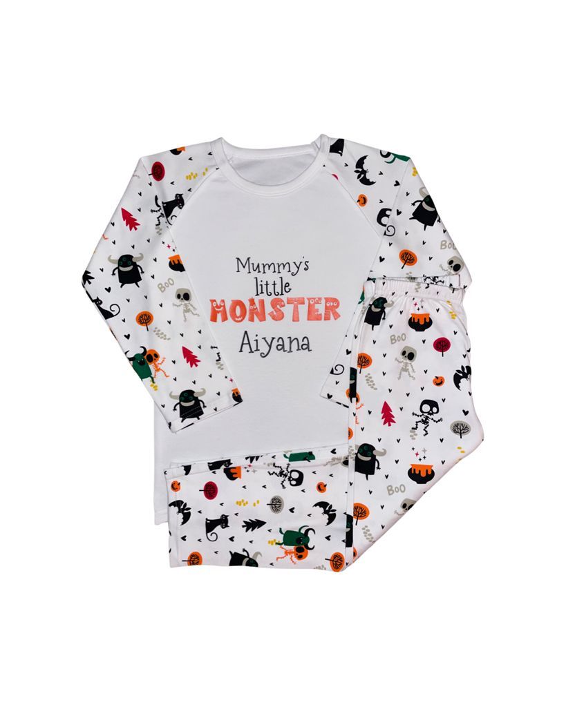 Personalised Halloween Pyjamas