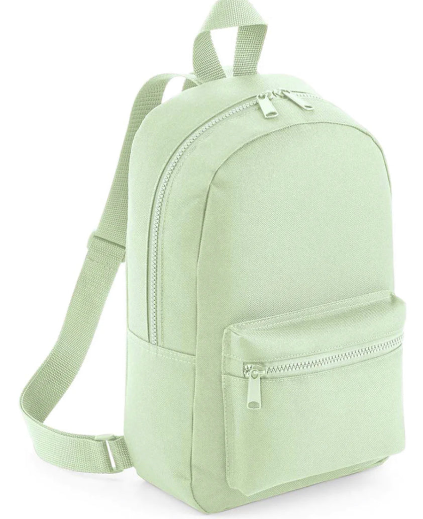 Personalised Mint Backpack