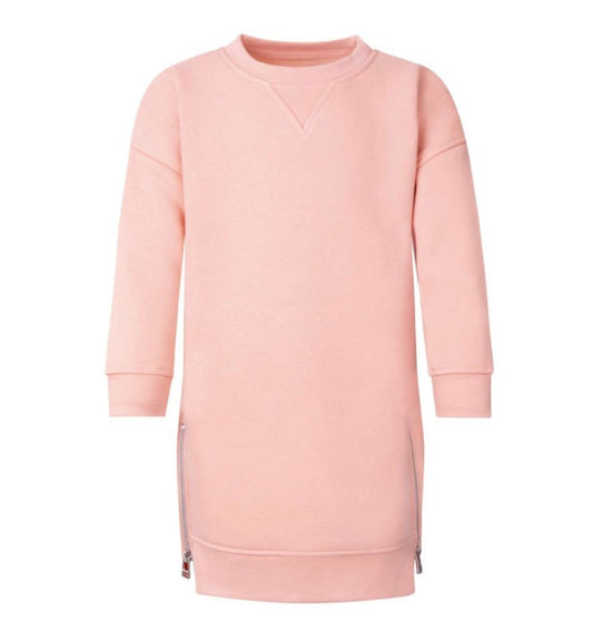 Personalised Pink Jumper Dress