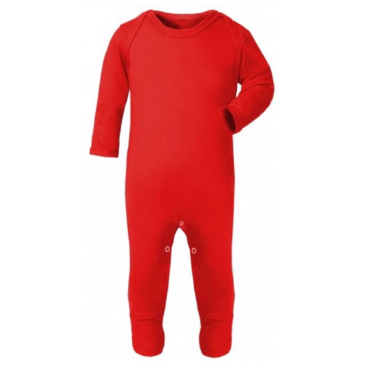 Personalised Red Babygrow