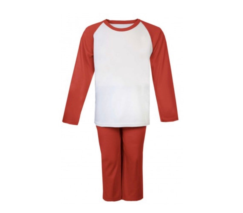 Personalised Red Pyjamas