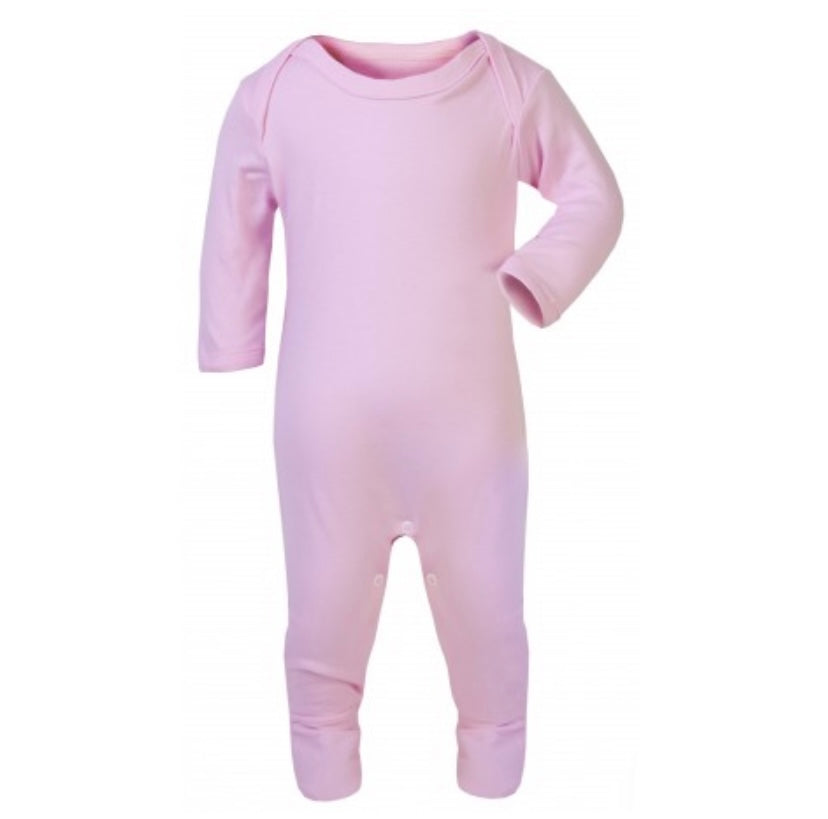 Personalised Pink Babygrow