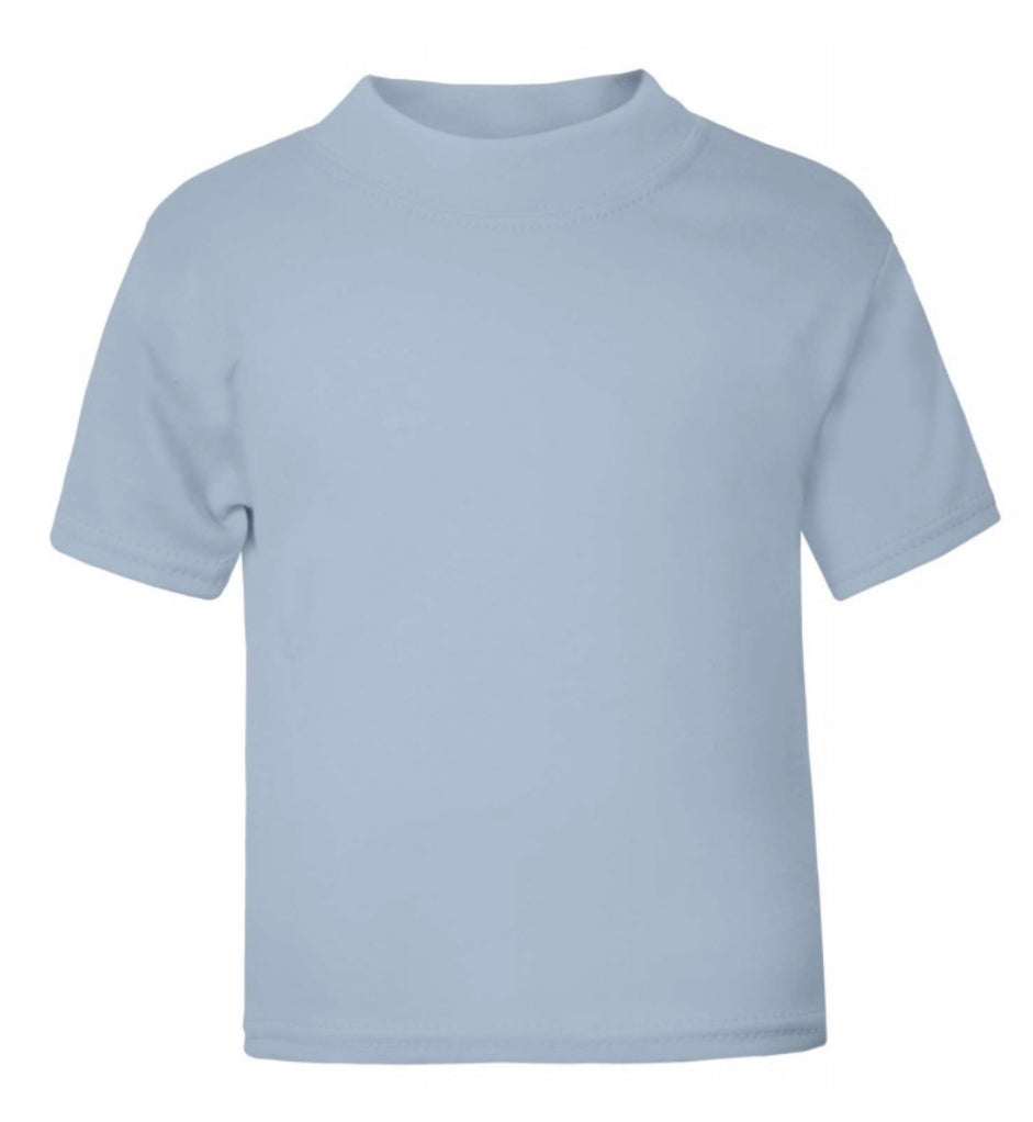 Personalised Dusty Blue T-shirt